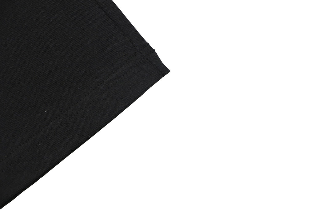 Dior Floral Bouquet Dio Embroidered Short Sleeve Tee — Black
