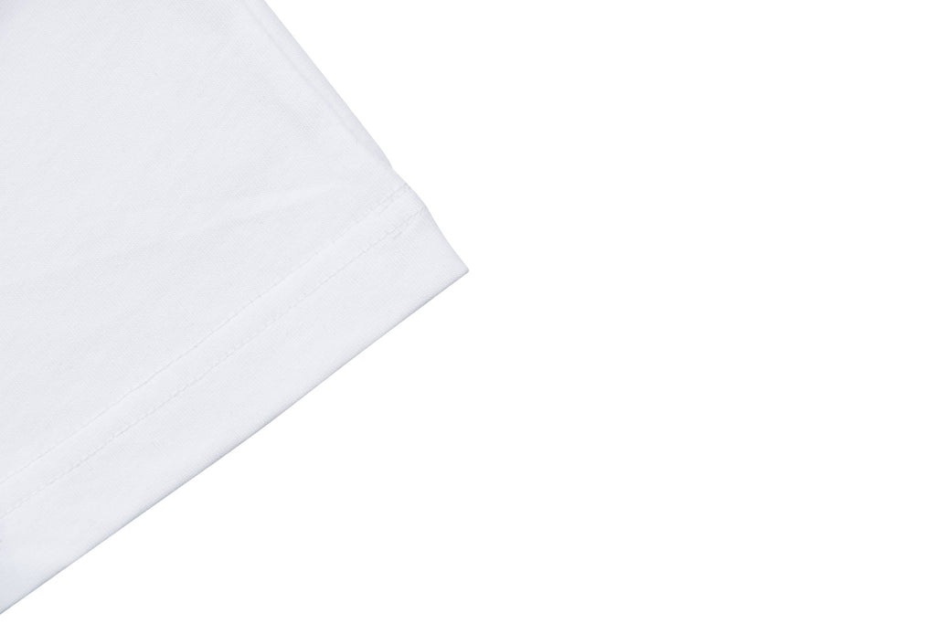 Dior Floral Bouquet Dio Embroidered Short Sleeve Tee — White