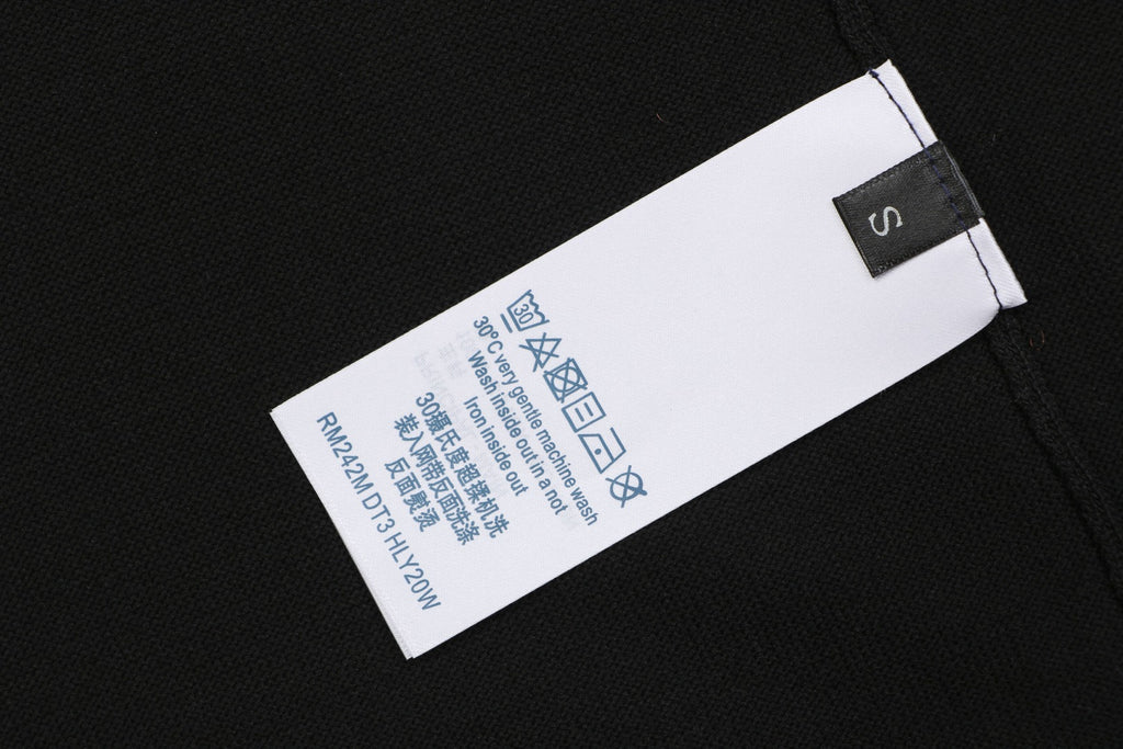 Louis Vuitton Double Shadow Monogram Jacquard Short Sleeve Tee — Black