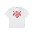 Louis Vuitton x Nigo Heart Jacquard Short Sleeve Tee — White