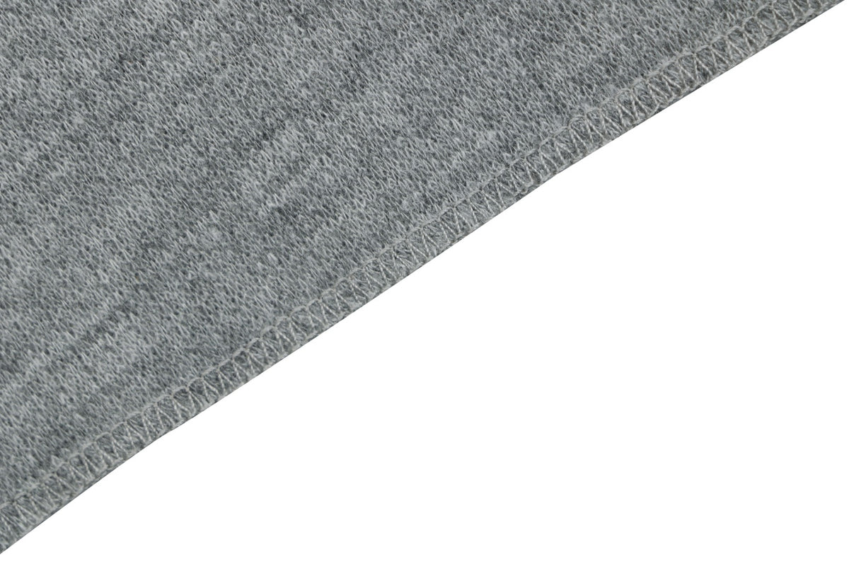Chrome Hearts Waffle-Knit Vine Sword Crest Print Long Sleeve — Grey