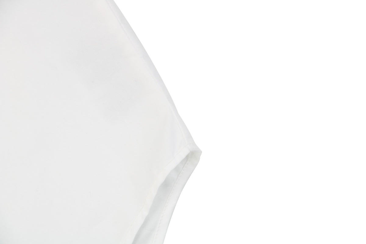Gucci 24SS Square Frame G Letter Short Sleeve Shirt — White