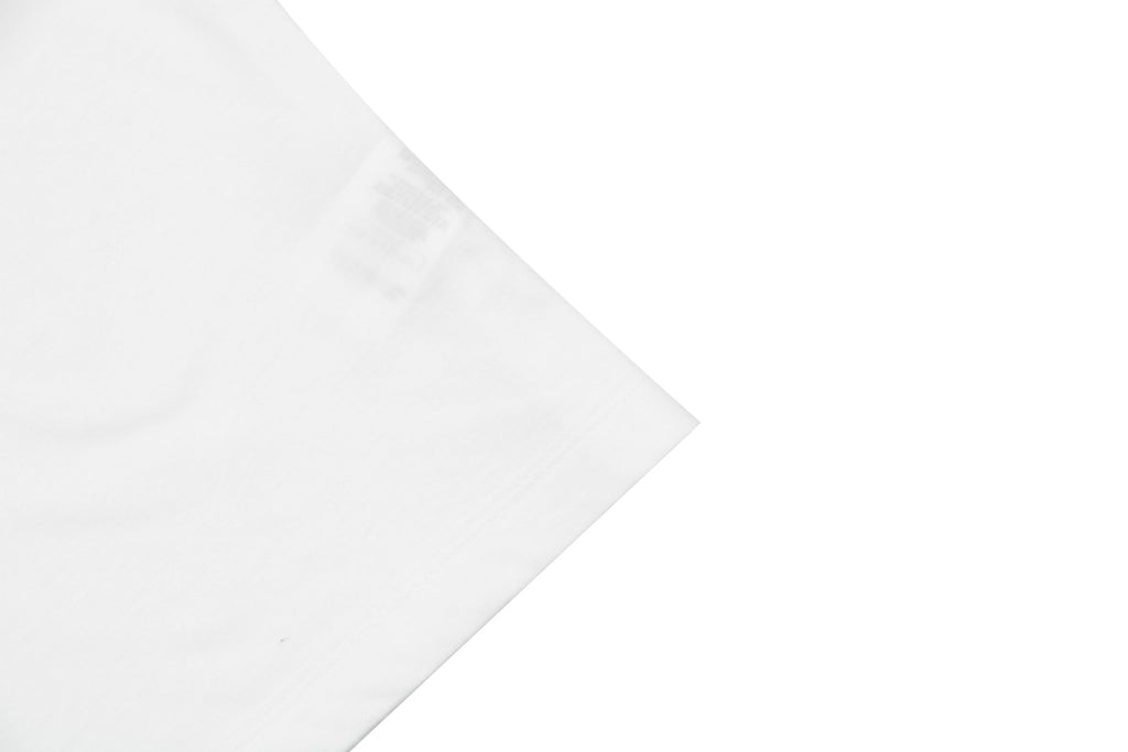 Burberry Equestrian Knight Embroidered Short Sleeve Tee — White