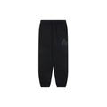 Chrome Hearts Cross Leather Patch Cuffed Sweatpants — Black