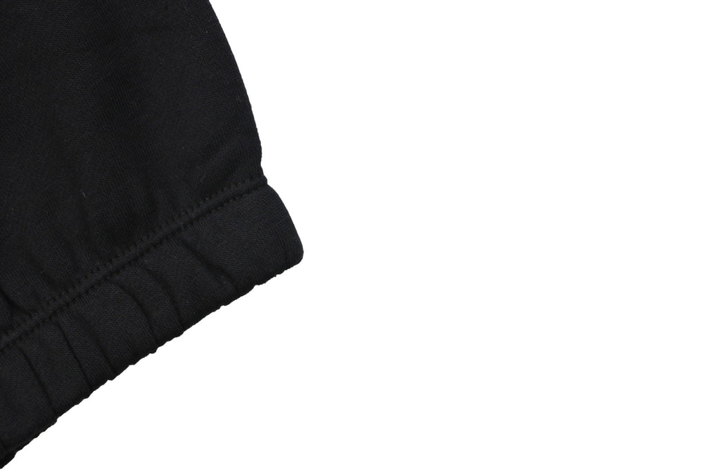 Chrome Hearts Cross Leather Patch Cuffed Sweatpants — Black
