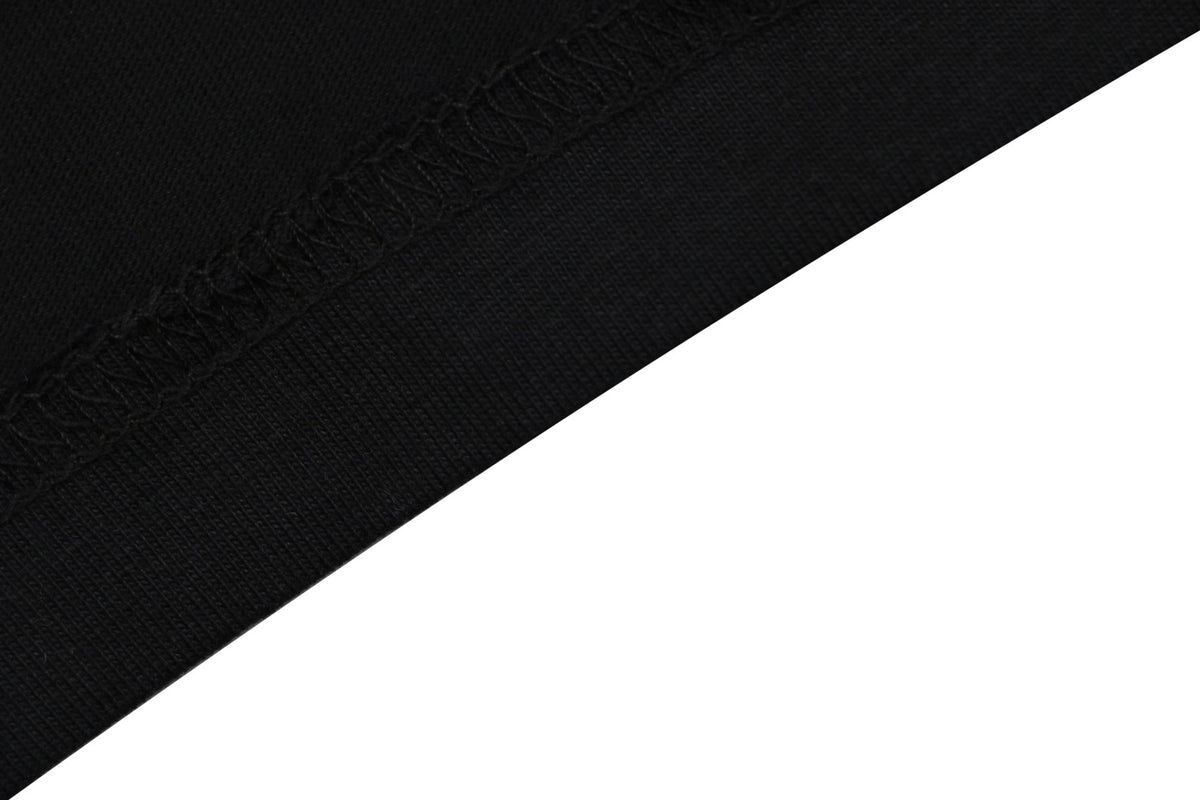 Chrome Hearts No.33 Sanskrit Cross Print Long Sleeve Tee — Black