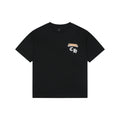 Chrome Hearts Sanskrit Scroll Horseshoe Crest Print Short Sleeve Tee — Black