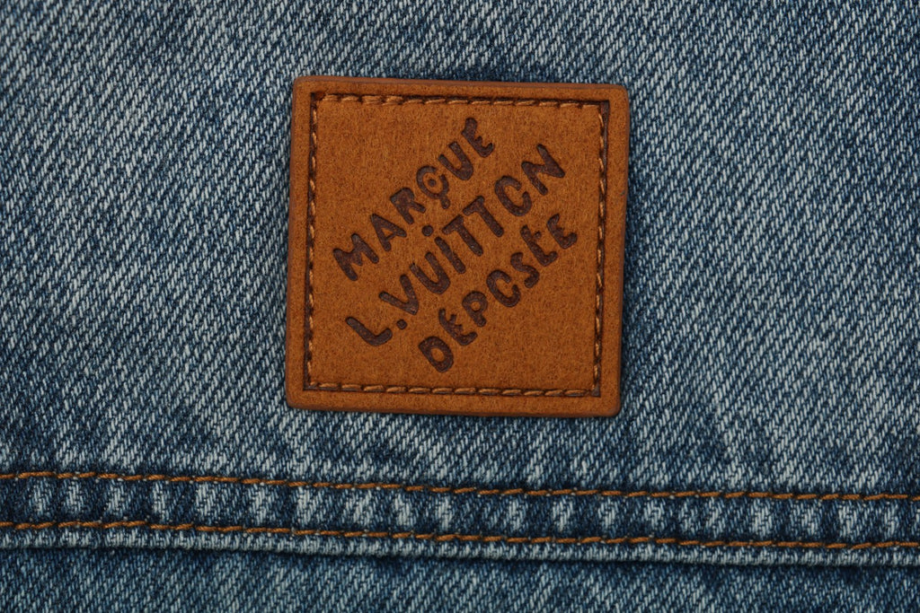 Louis Vuitton 25SS Sun-Faded Patchwork Denim Jacket — Indigo