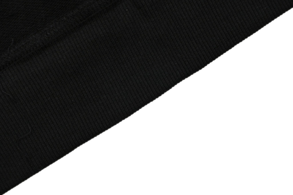 Stone Island Sleeve Compass Badge Crewneck Sweatshirt — Black