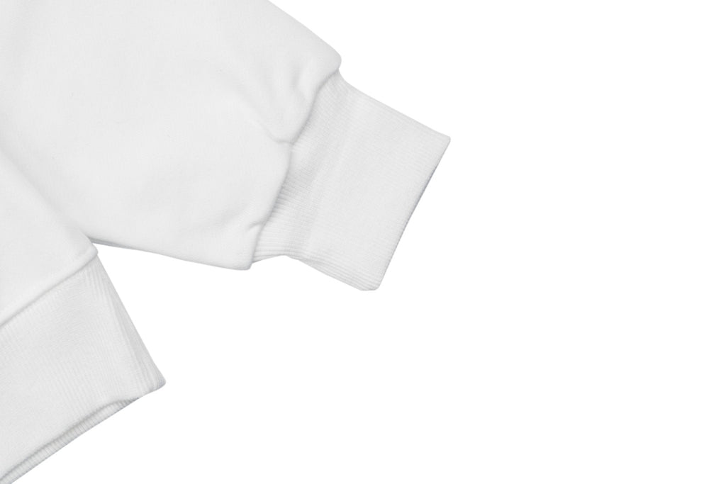 Stone Island Arm Badge Crew Neck Sweatshirt — White