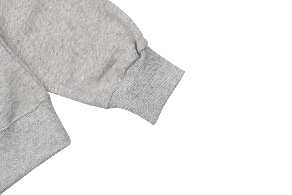 Stone Island Arm Badge Crew Neck Sweatshirt — Light Grey