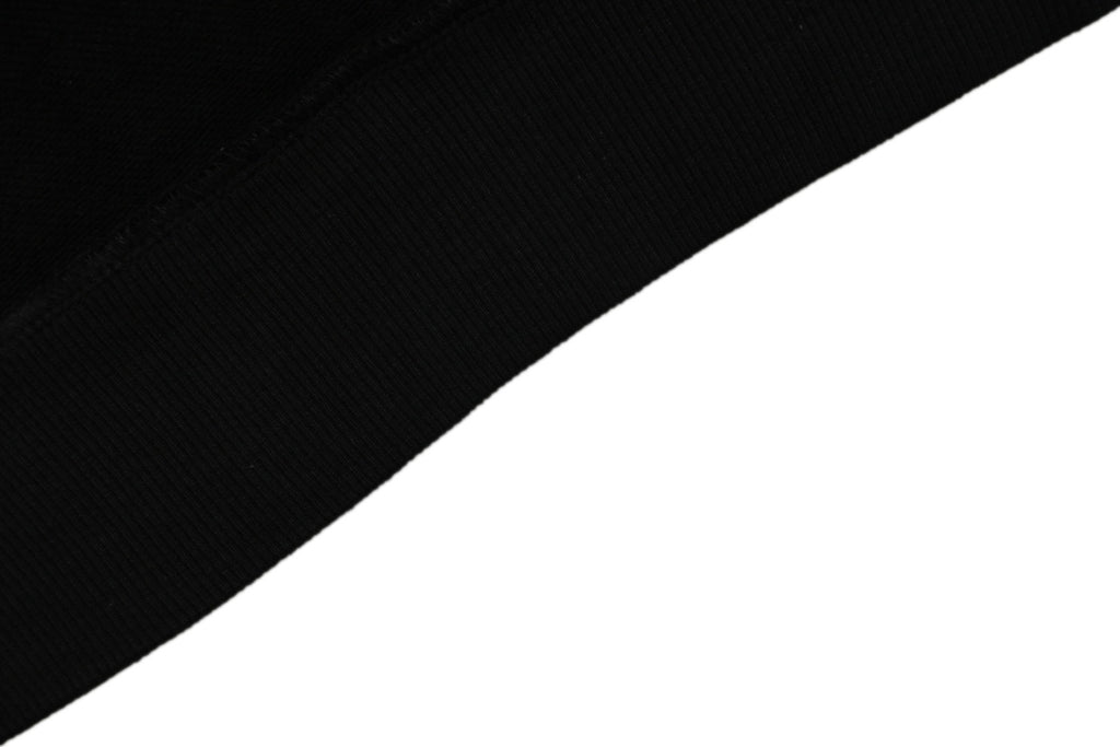 Stone Island Arm Badge Full-Zip Hoodie — Black