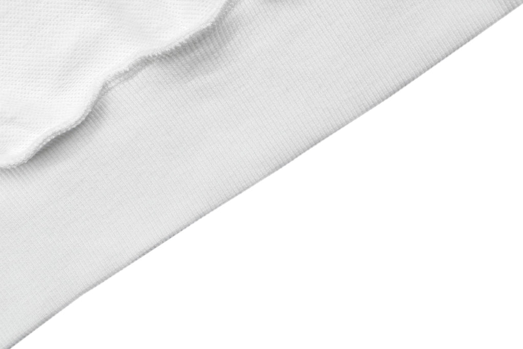 Stone Island Arm Badge Zip Hoodie — White