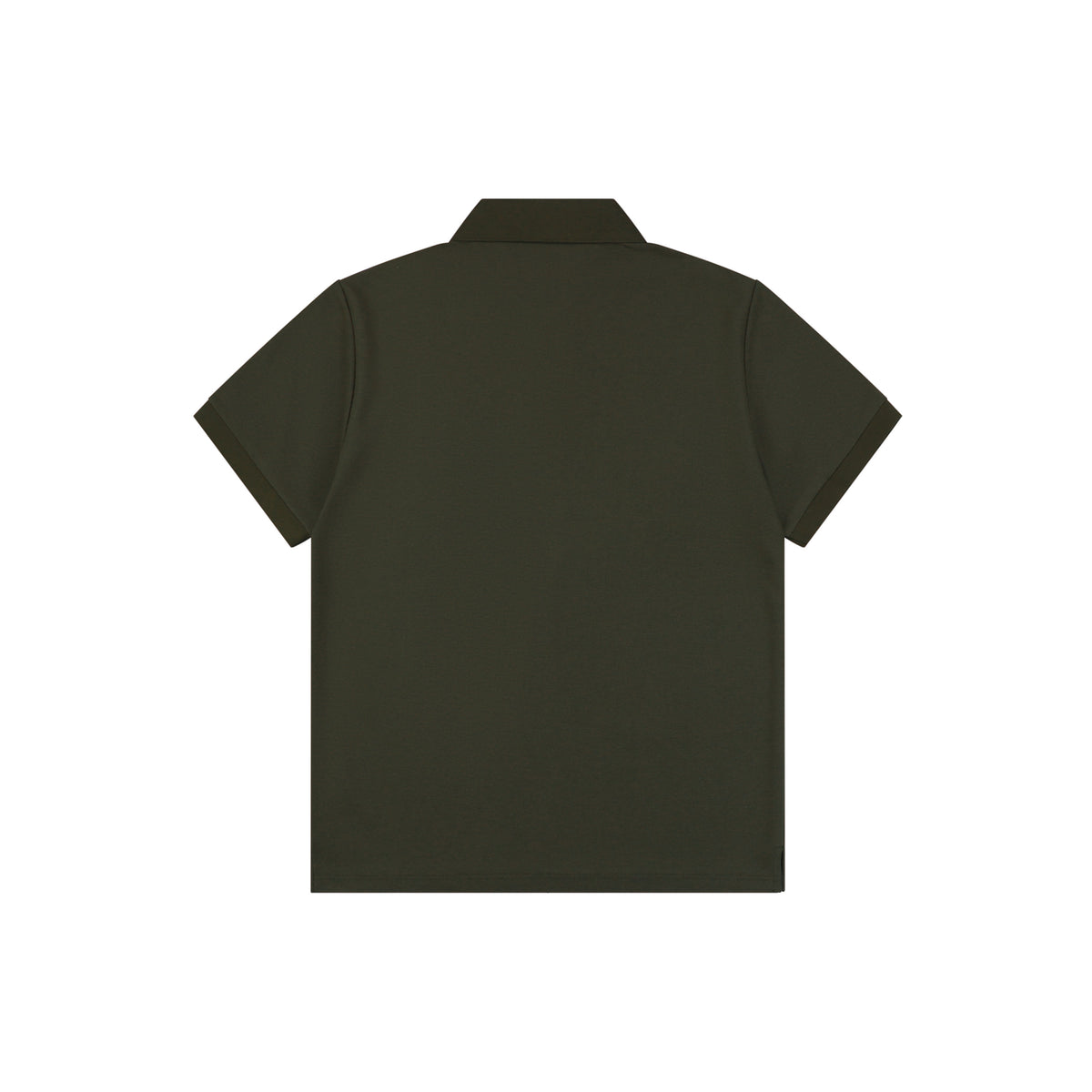 Burberry Equestrian Knight Embroidered Short Sleeve Polo — Hunter Green