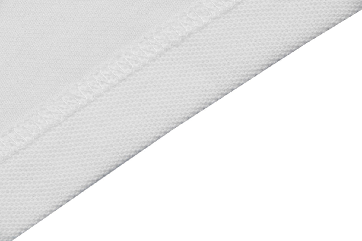 Burberry Equestrian Knight Embroidered Short Sleeve Polo — White