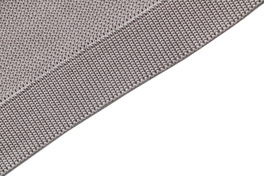 Fendi FF Colorblock Placket Short Sleeve Shirt — Stone Grey Black
