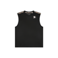 Burberry Shoulder Check EKD Sleeveless Vest — Black