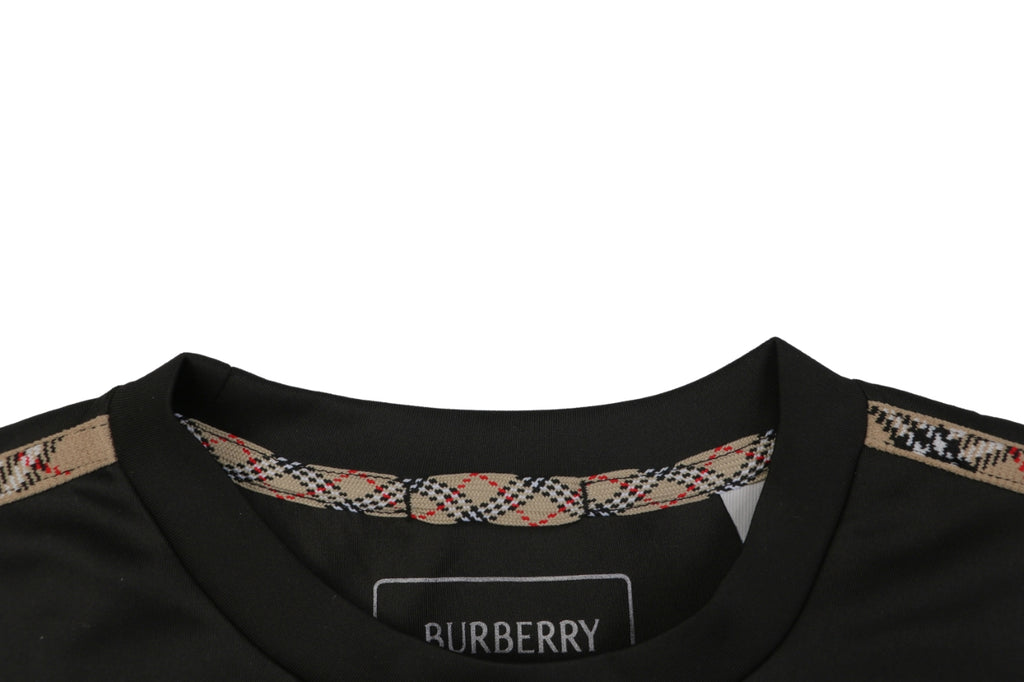 Burberry Shoulder Check EKD Sleeveless Vest — Black