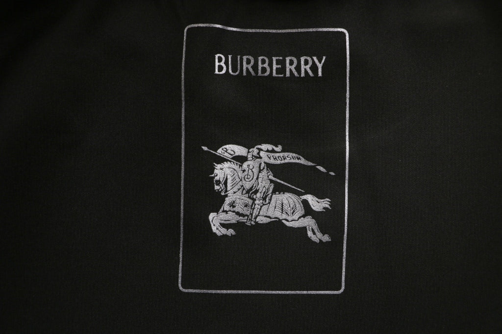 Burberry Shoulder Check EKD Sleeveless Vest — Black