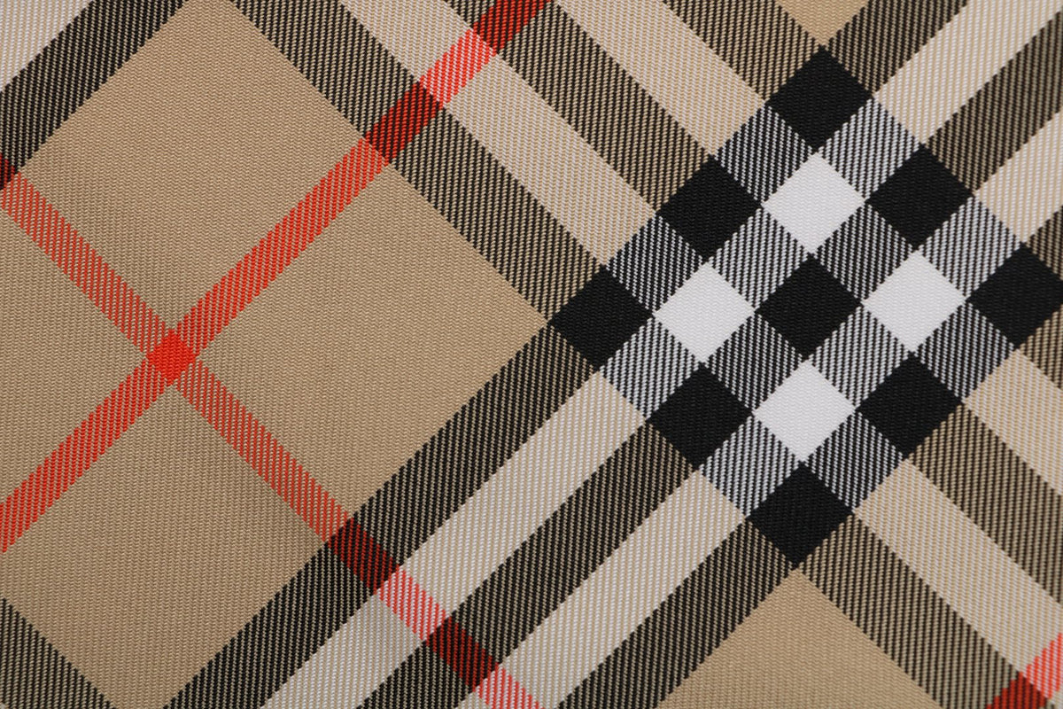 Burberry House Check Drawstring Shorts — Archive Camel