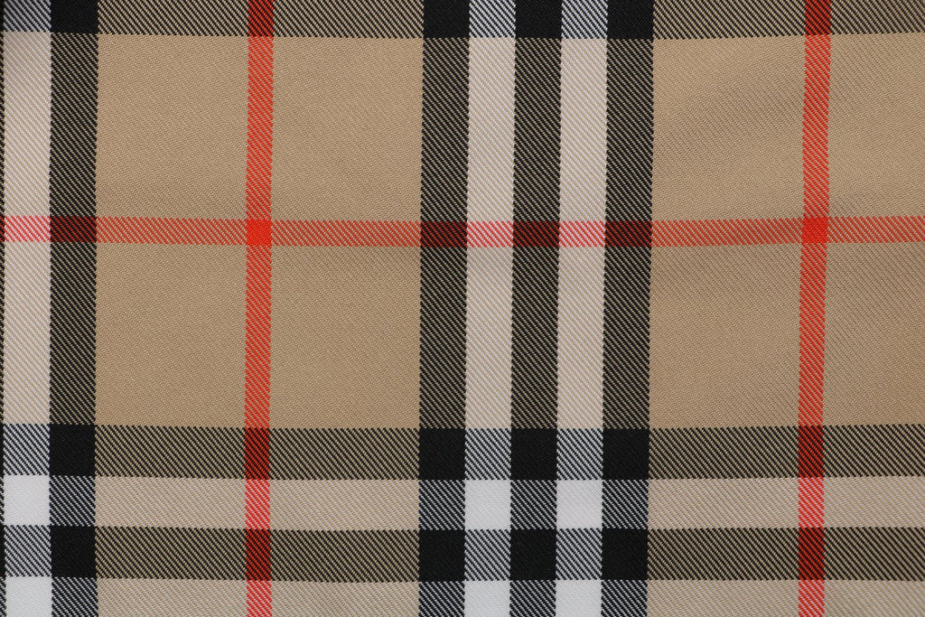 Burberry House Check Drawstring Shorts — Archive Camel