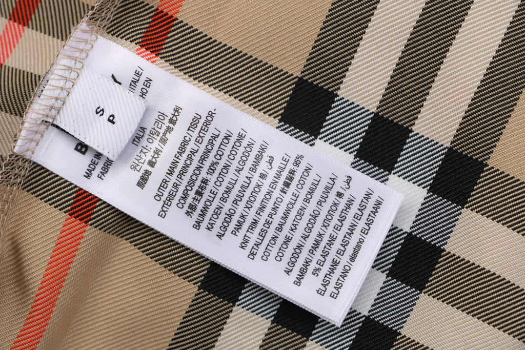 Burberry House Check Drawstring Shorts — Archive Camel