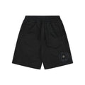 Chrome Hearts Sanskrit Iron Cross Floral Appliqé Shorts — Black