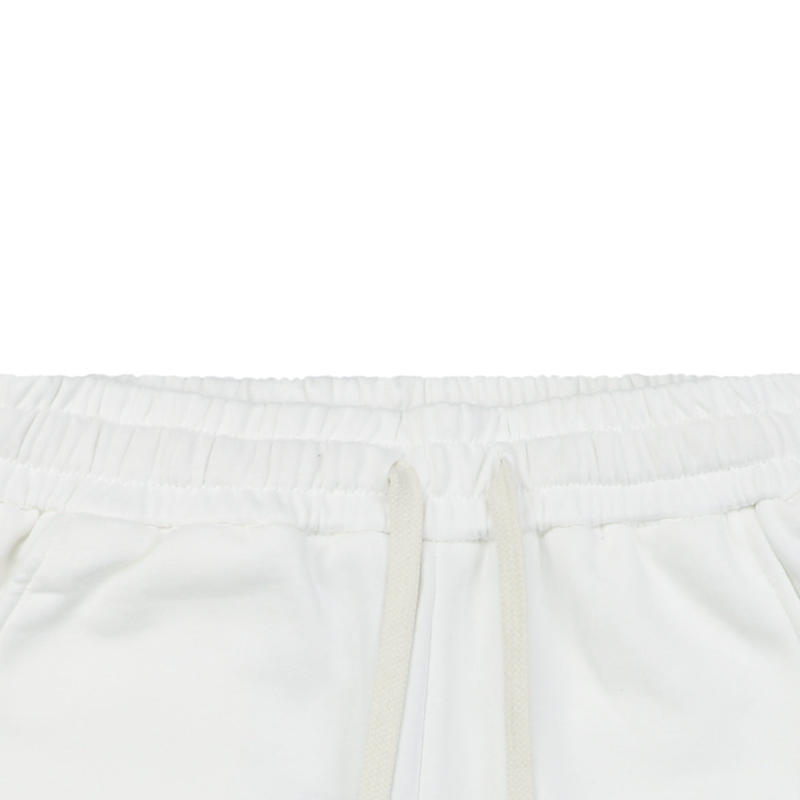 Chrome Hearts Pink Sanskrit Triple Cross Floral Embroidery Shorts — White