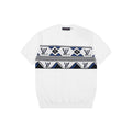 Louis Vuitton Monogram Jacquard Short Sleeve Tee – White