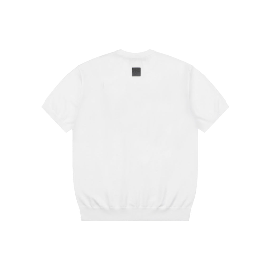Louis Vuitton Monogram Jacquard Short Sleeve Tee – White