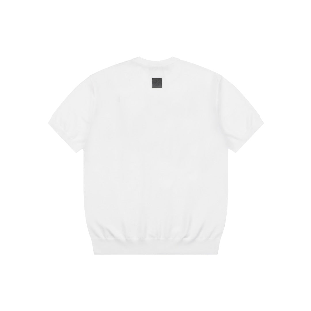 Louis Vuitton Monogram Jacquard Short Sleeve Tee – White