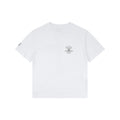 Chrome Hearts Distressed Fleur-de-lis Sanskrit Print Short Sleeve Tee – White