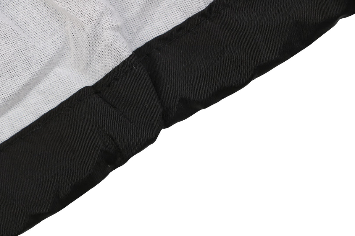 Prada Triangle Logo Nylon Zip Short Sleeve Shirt – Black