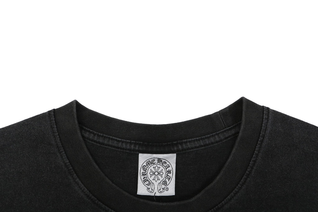 Chrome Hearts Vine Dagger Pocket Print Long Sleeve Tee – Black
