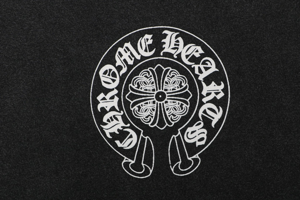 Chrome Hearts Vine Dagger Pocket Print Long Sleeve Tee – Black