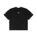 Balenciaga 24SS 3B Logo Embroidered Short Sleeve Tee – Black