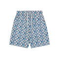Louis Vuitton All-Over Monogram Print Shorts – Ecru / Blue Violet