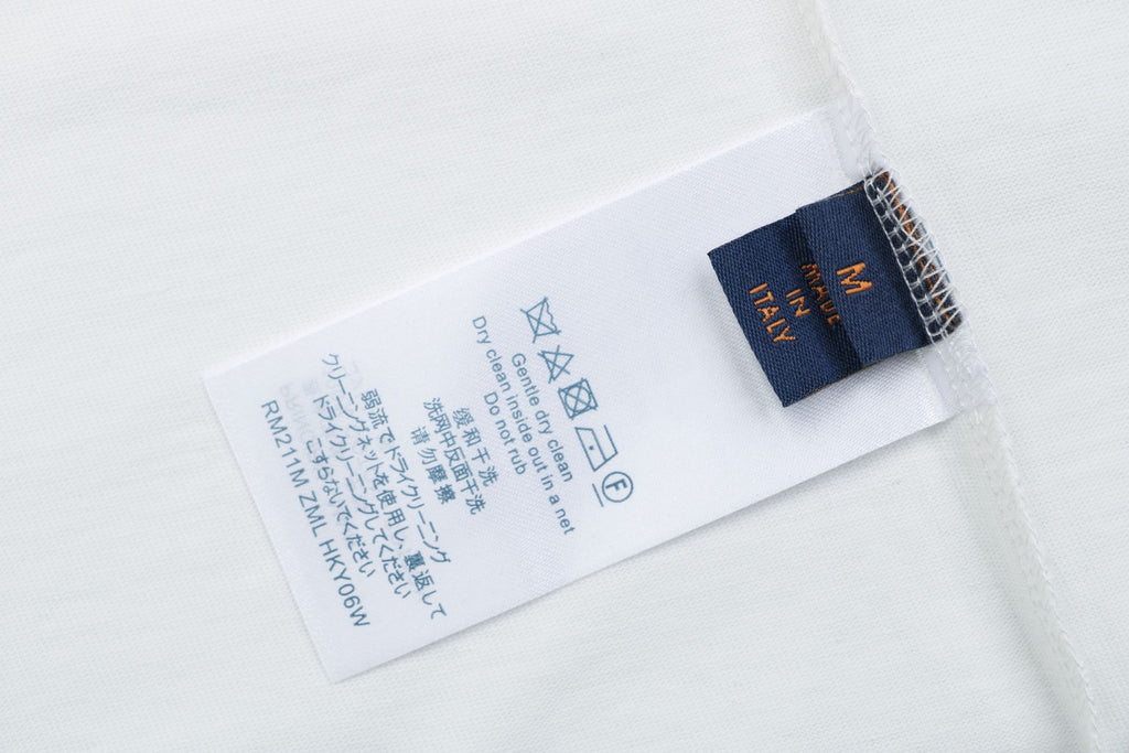 Louis Vuitton Graffiti Fireworks Print Short Sleeve Tee – White