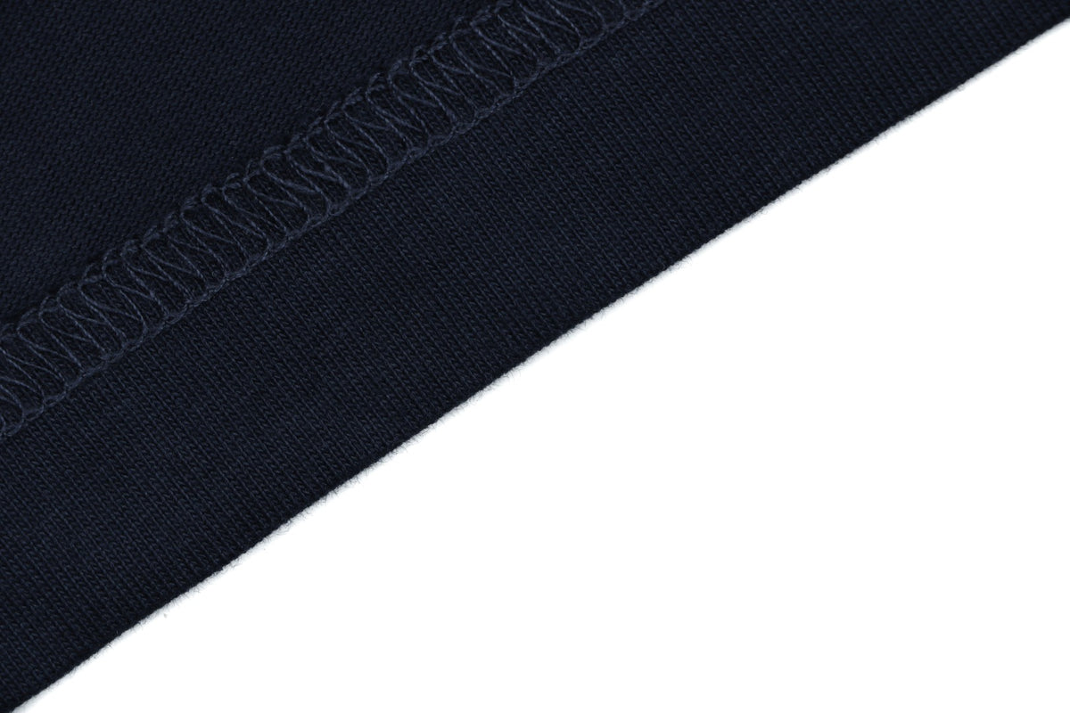 Burberry Graffiti Equestrian Knight Print Short Sleeve Tee – Navy