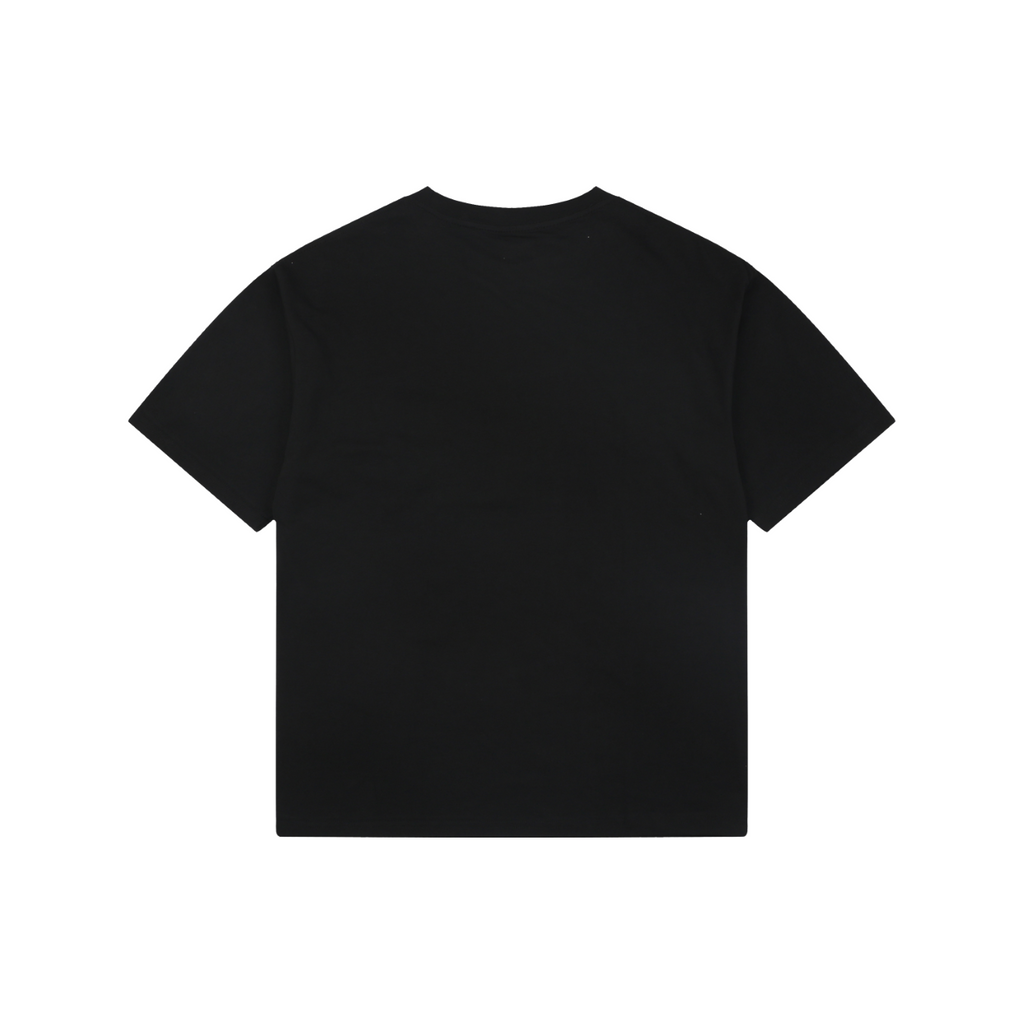 Fendi Bag Bugs Crystal Eye Embroidered Short Sleeve Tee – Black