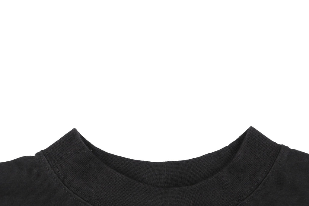 Balenciaga Tokyo Tower Night Cityscape Print Short Sleeve Tee – Black
