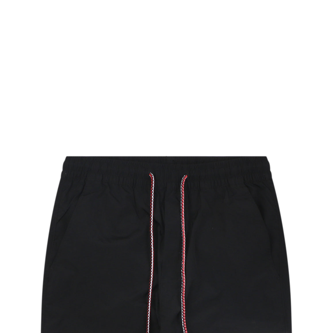 Thom Browne Four-Bar Stripe Drawstring Nylon Track Trousers – Black