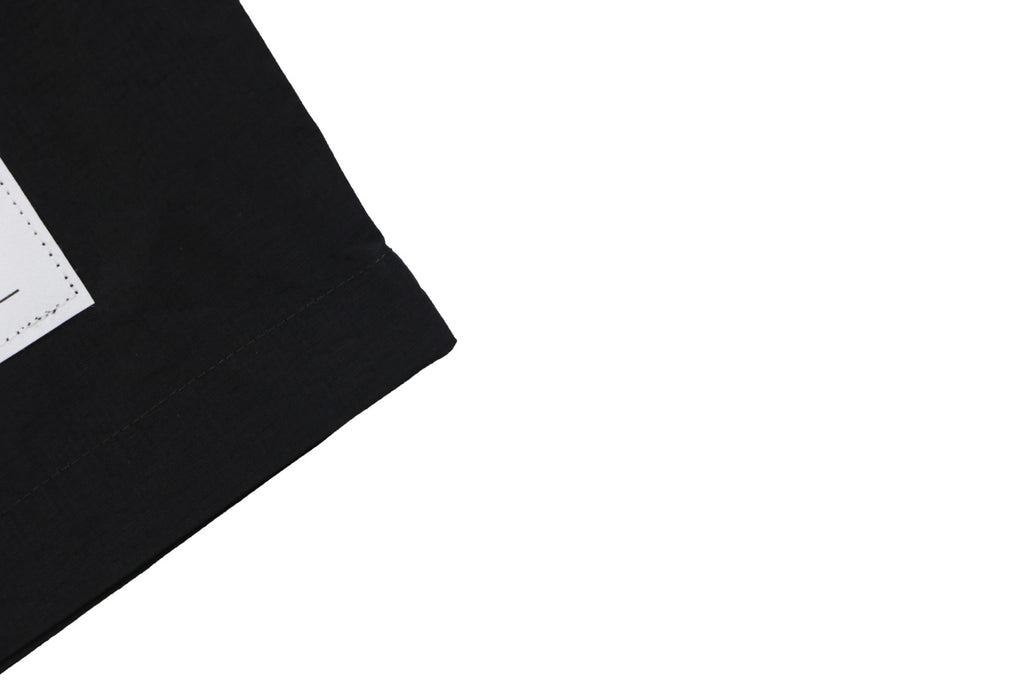 Thom Browne Four-Bar Stripe Drawstring Nylon Track Trousers – Black