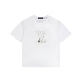 Louis Vuitton Monogram Dissolve Burnout Embroidered Short Sleeve Tee – White