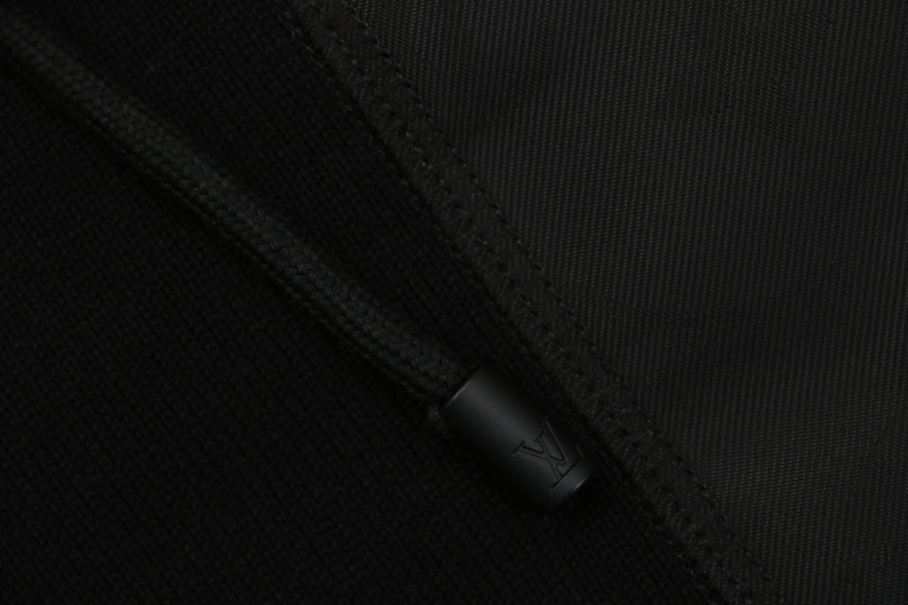 Louis Vuitton Monogram Nylon Patch Pocket Drawstring Shorts – Black
