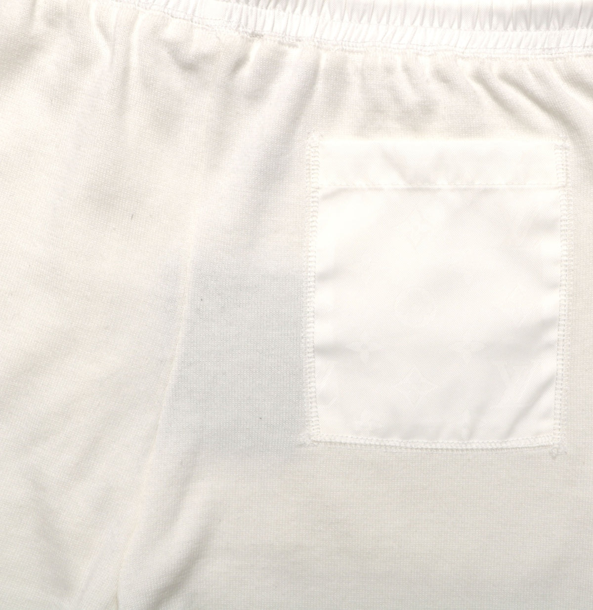 Louis Vuitton Monogram Nylon Patch Pocket Drawstring Shorts – Cream
