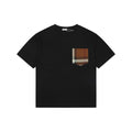 Burberry Vintage Check Patch Pocket Short Sleeve Tee – Black