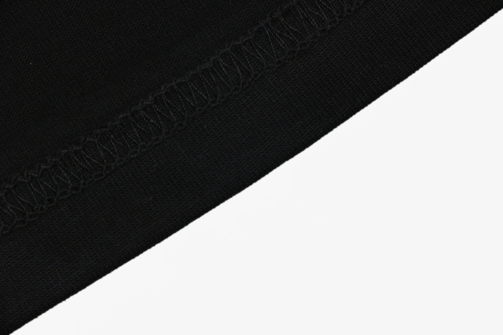 Fendi Dashed Pocket Multicolor FF Monogram Print Short Sleeve Tee – Black