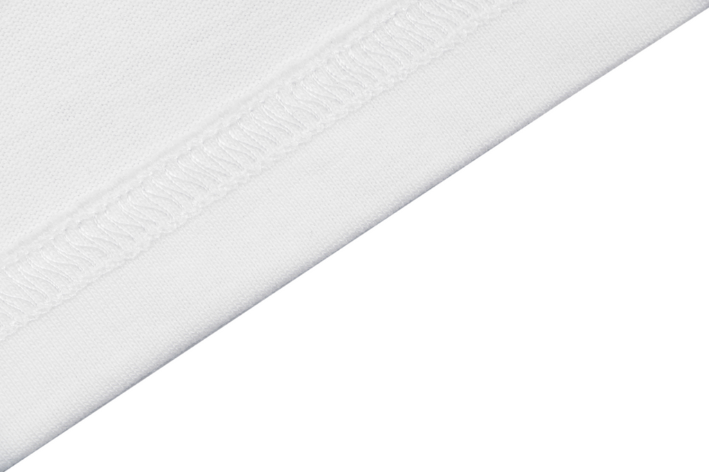 Fendi Trompe-L’Œil Dashed Pocket Multicolor FF Monogram Print Short Sleeve Tee – White