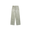 Loewe Anagram Leather Patch Bleach-Washed Straight Leg Denim Jeans – Bleached White